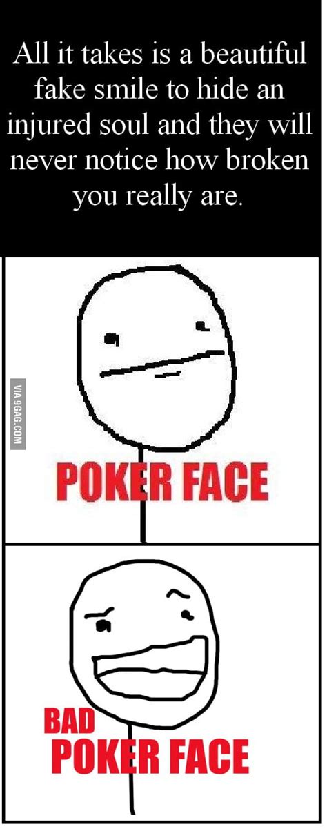 Bad poker face meme significado