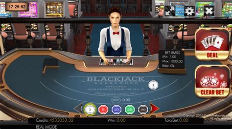 Blackjack 21 Surrender 3d Dealer NetBet