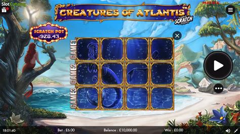 Creatures Of Atlantis Scratch Slot - Play Online