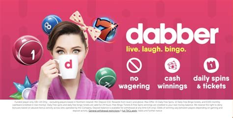 Dabber bingo casino aplicação