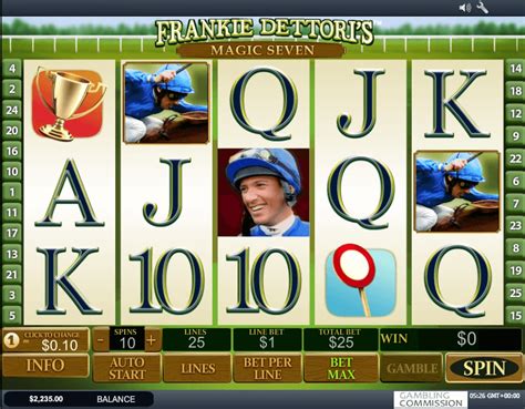 Frankie Dettori Magic Seven PokerStars