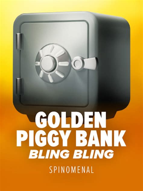 Golden Piggy Bank Bling Bling LeoVegas
