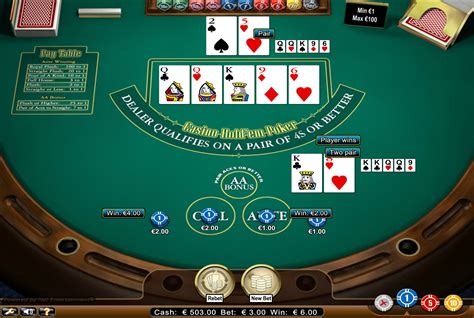 Holdem bonus online