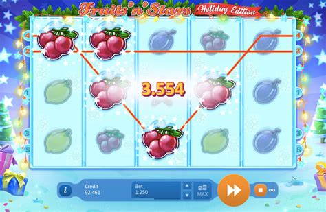 Jogar Fruits And Stars Holiday Edition com Dinheiro Real
