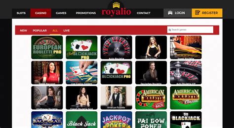 Royalio casino aplicação