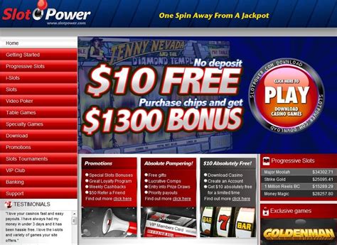 Slot powers casino codigo promocional
