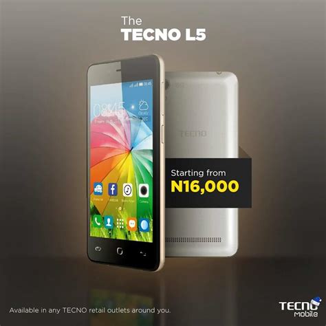 Slot tecno l5