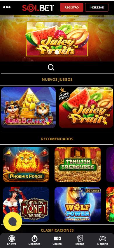 Solbet casino mobile