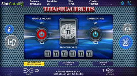 Titanium Fruits PokerStars