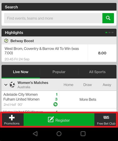 Video Bar Betway